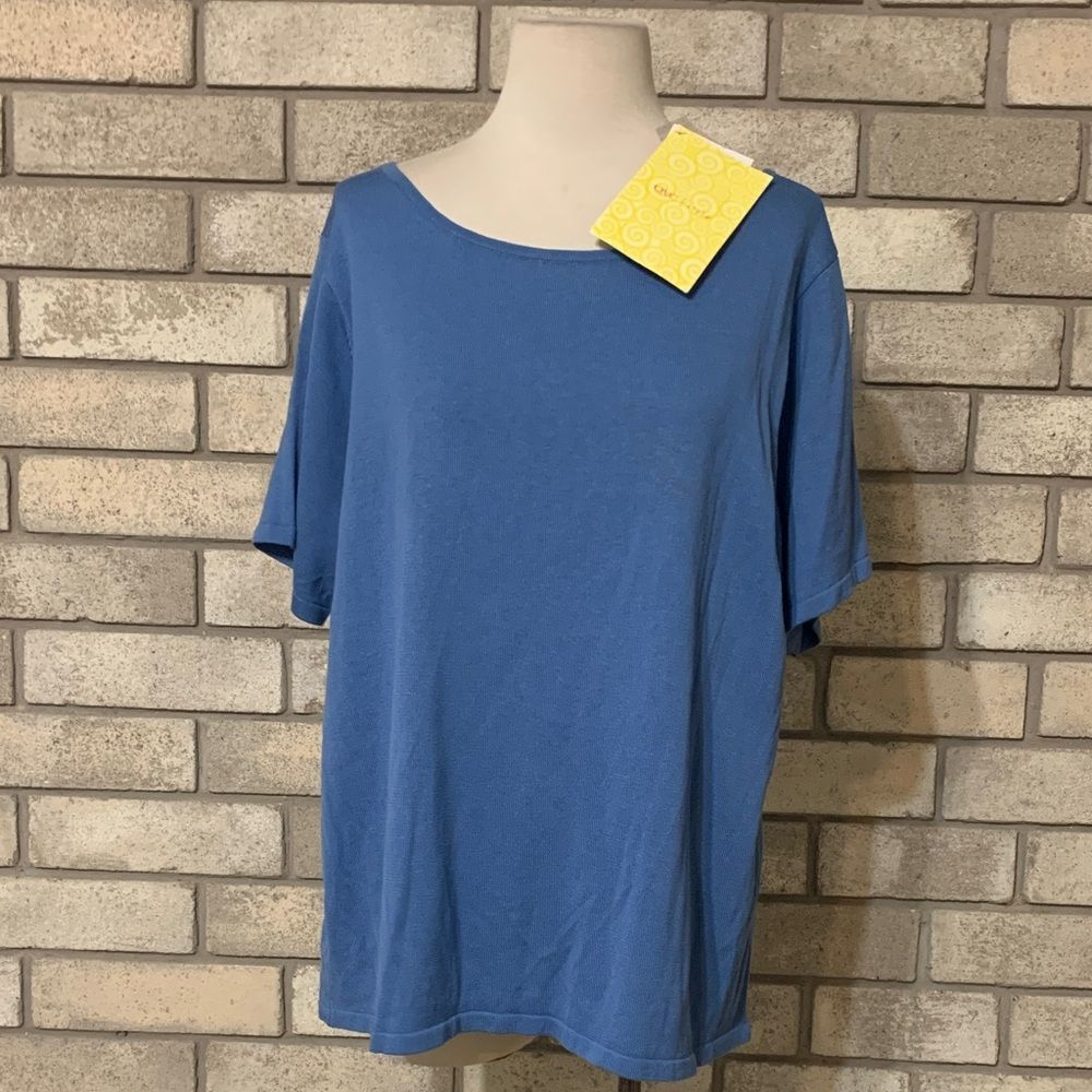 3for$20 NWT top 55% silk women 1x